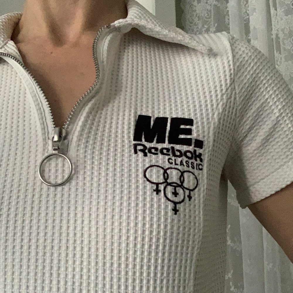 Reebok x Melody Ehsani Crop Polo Top